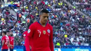 ملخص مباراة الارجنتين وتشيلي 2-1