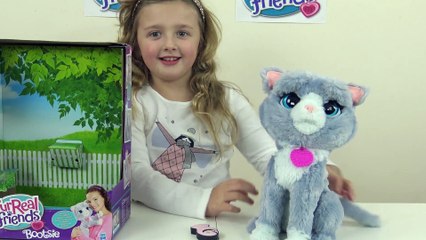 Sophia, Isabella e Alice Gatinho de Pelúcia Bootsie - Fur Real Friends