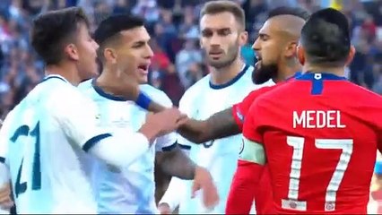 Argentina vs Chile 2-1 Highlights & All Goals (06_07_2019)