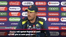 Australia to take positives into England semi-final - Finch