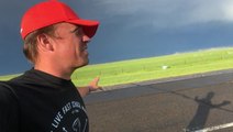 Reed Timmer covers the tornado in Wyoming