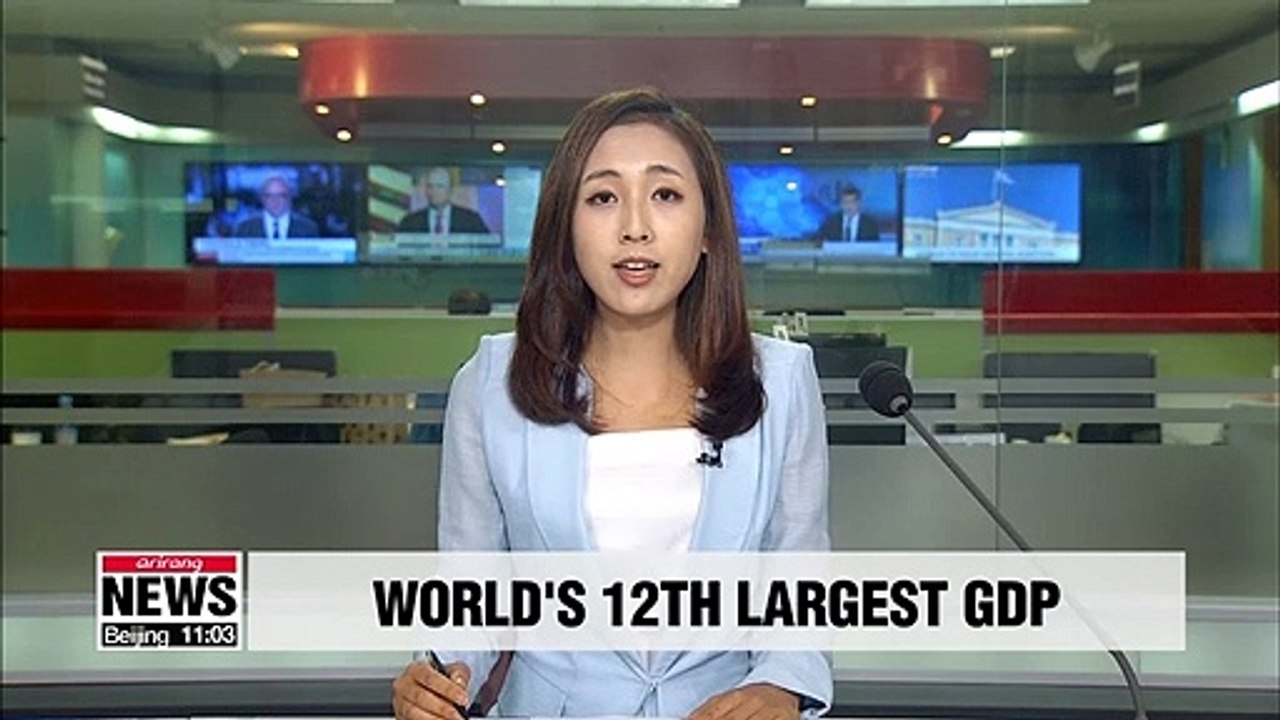 S. Korea 12th in world for GDP, 30th in world for GNI per capita
