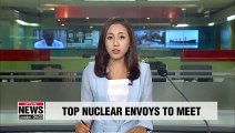 Seoul, Washington's top nuclear envoys to discuss final , fully verified denuclearization of N. Korea