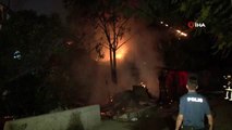 Ankara Altındağ'da çıkan yangında 2 ev kül oldu