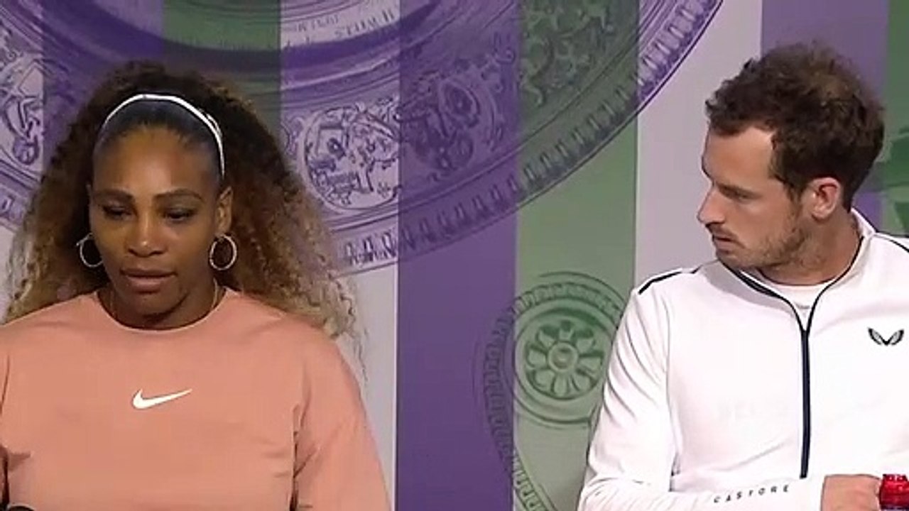 Wimbledon 2019 - Andy Murray and Serena Williams look alike !