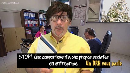 STOP aux ambiances sexistes au travail