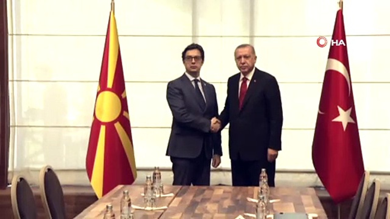 - Cumhurbaşkanı Erdoğan, Kuzey Makedonya Cumhurbaşkanı Pendarovski ile görüştü