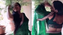 Monalisa’s saree dance in Monsoon; Video goes VIRAL | FilmiBeat