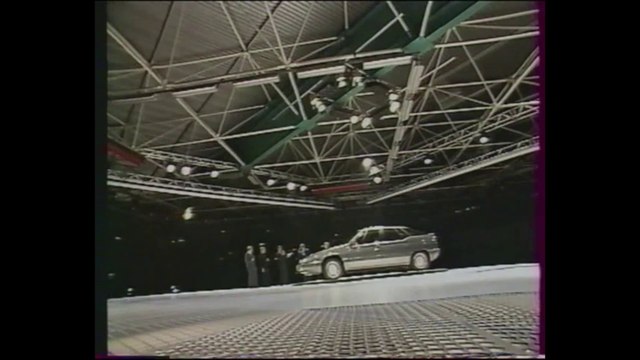 Citroen XM - Présentation au réseau à Lyon 23 mai 1989