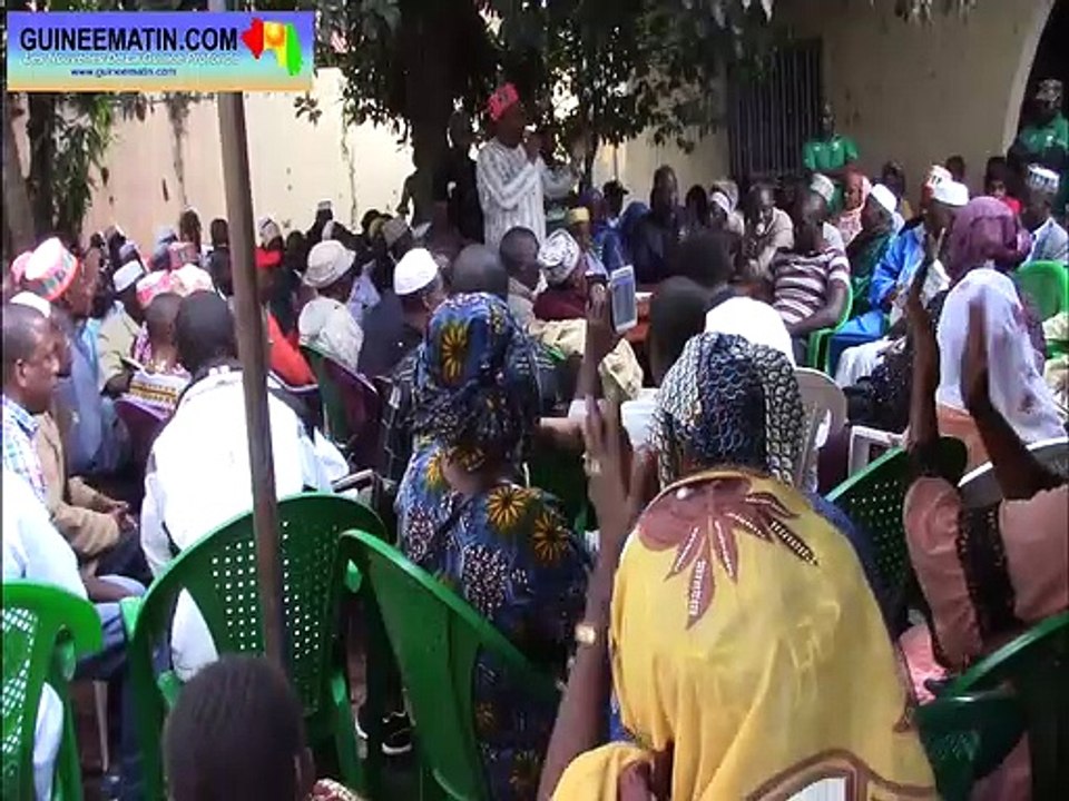 AG de l'UFDG à Labé, le député Cellou Baldé dénonce la dictature du gouverneur Madifing Diané