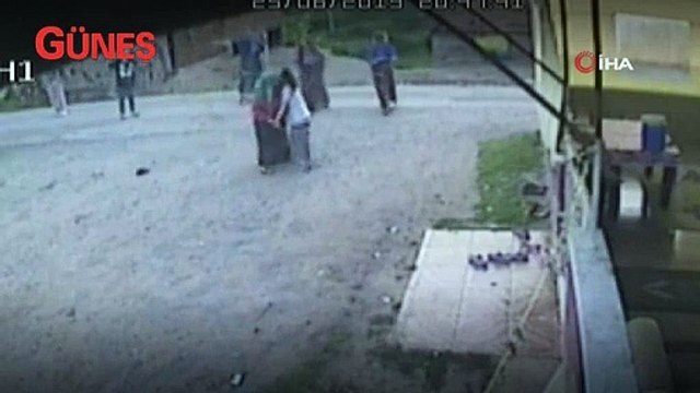 İki aile birbirine girdi, ortalık savaş alanına döndü