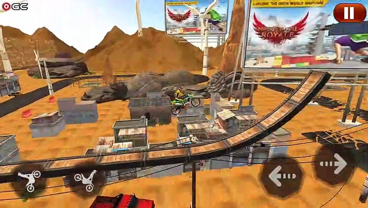 Bike Stunts Mania - Impossible Motor Bike Race Games - Android Gameplay FHD