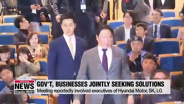 Economic chiefs meet business leaders to discuss Japan's export curbs