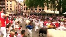 Primer encierro San Fermín: tres heridos por asta de toro, uno de ellos grave