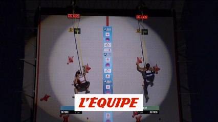 Jaubert en or en vitesse à Villars - Escalade - CM (F)