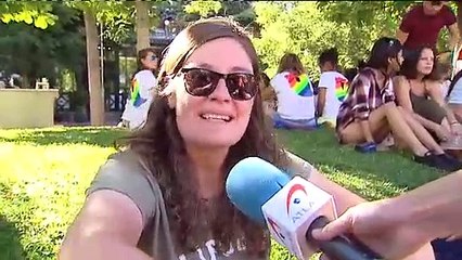 Un millon y medio de personas desfilan en Madrid en el día del Orgullo gay