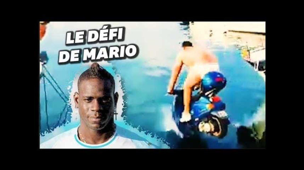Un scooter à la mer: les vacances de Mario Balotelli n'ont rien de normal