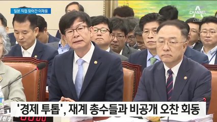 홍남기·김상조, 재계 총수들과 오찬 회동…이재용은 일본으로