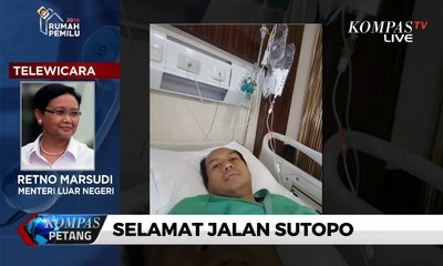 Menlu: Sutopo Sosok Berdedikasi Tinggi Dalam Pekerjaan dan Kemanusiaan