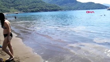 Muğla Dünyaca ünlü koyda sintine boşaltılması şok yaşattı