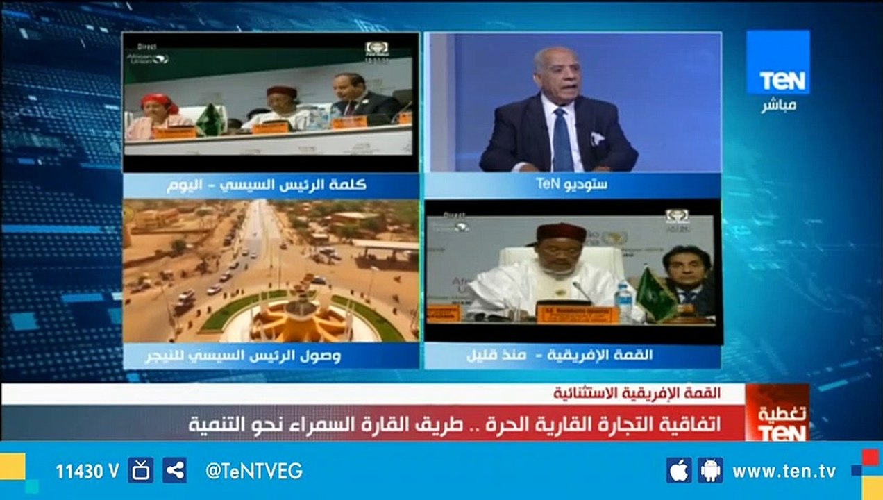 مساعد وزير الخارجية الأسبق: الرئيس السيسي كان لديه الإرادة لتطبيق منطقة التجارة الحرة الإفريقية