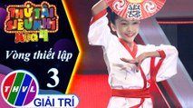 THVL | Thử tài siêu nhí 2019 - Tập 3[7]: Tiết mục nhảy Dancesport - Bùi Khánh Vy