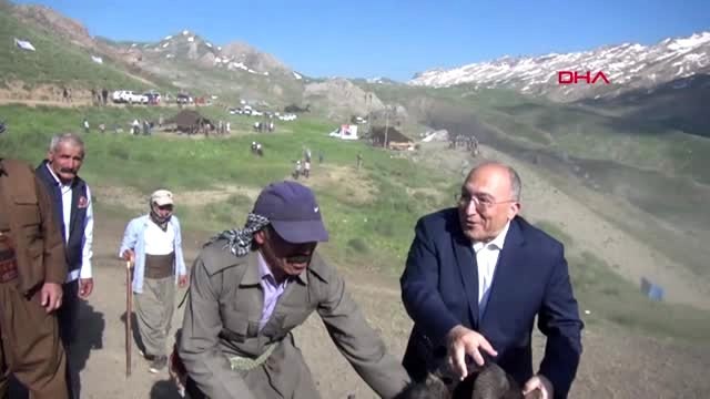 ŞIRNAK Faraşin Yaylası'nda 'Koyun Kırkma Şenliği'-2