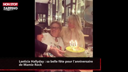Laeticia Hallyday : sa belle fête pour l'anniversaire de Mamie Rock (vidéo)