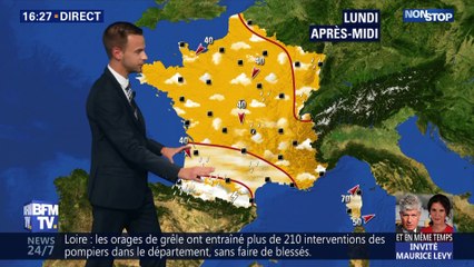 La météo pour ce lundi 8 juillet 2019
