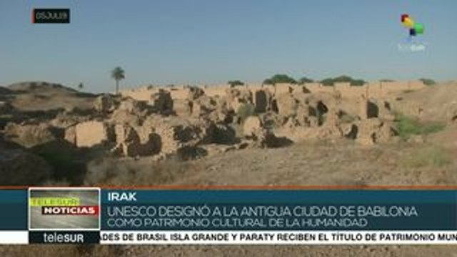 La antigua ciudad de Babilonia, Patrimonio de la Humanidad