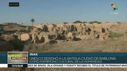 La antigua ciudad de Babilonia, Patrimonio de la Humanidad