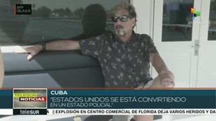 John McAfee anuncia su postulación como candidato presidencial de EEUU