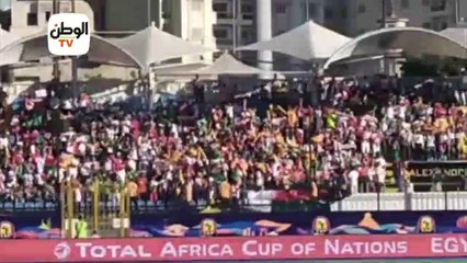 تشجيع جنوني من جماهير مدغشقر في مدرجات الإسكندرية خلال مواجهة الكونغو