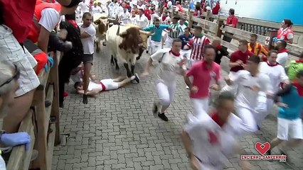 İspanya'nın San Fermin Festivali boğa koşusunda 5 kişi yaralandı