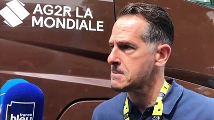 Julien Jurdie, le directeur sportif d'AG2R la Mondiale "notre médecin en est à son vingtième tour"