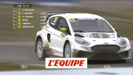 Eriksson frappe fort - Rallycross - Suède