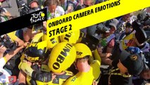 Onboard camera Emotions - Étape 2 / Stage 2 - Tour de France 2019
