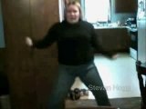 fat girl trying to dance