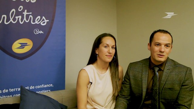 Rencontre avec Christina Manoli et Yohan Rosso, arbitres internationaux