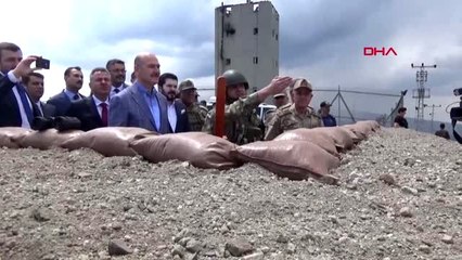 AĞRI Bakan Soylu Sınırlarımızdan Allah'ın izni ile kuş uçmayacak