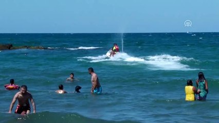 Vatandaşlar sahillere akın etti