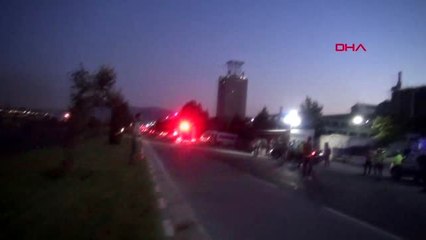 Kütahya'da azot üretim tesisinde patlama 1 yaralı