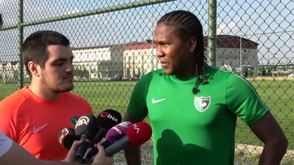 Denizlispor'un yeni transferi Rodallega, kampa katıldı - DENİZLİ
