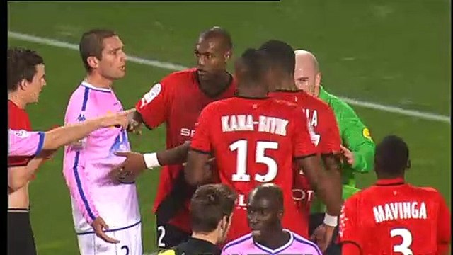 26/11/11 : SRFC-ETG : carton rouge Kana-Biyik (89')