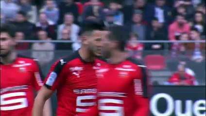 02/04/17 : SRFC-OL : carton rouge Bensebaini (5')