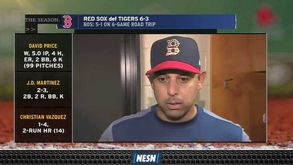 Alex Cora Says Red Sox Can Be Much Better Than They Have Been