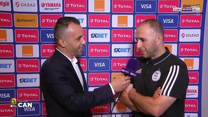 Belmadi :'Notre but c'est de rendre fier notre peuple "