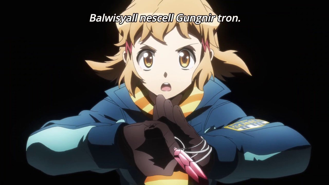 Symphogear Xv 01 Hibiki Transformation Video Dailymotion