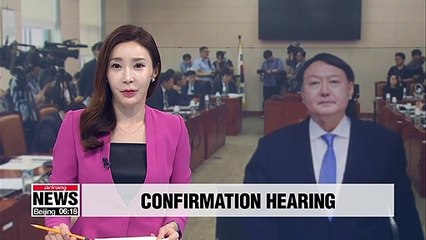 Video herunterladen: National Assembly to hold confirmation hearing for prosecutor-general nominee Yoon Seok-yeol