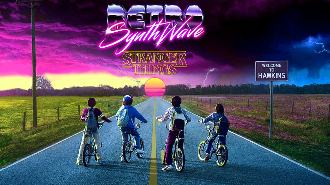 STRANGER THINGS (Synthwave Theme 2019) Official Music Video